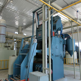 Electric Tumble Shot Blasting Machine , Shot Blast Cleaning Machine For Small Castings