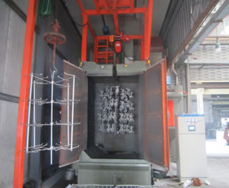 Large Steel Grit Blasting Equipment Hook Type Descaling Electric Vehicle Frame
