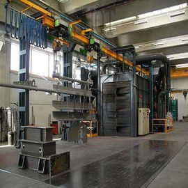 Overhead Chain Hanger Type Shot Blasting Machine Industrial Shot Blaster High Efficiency