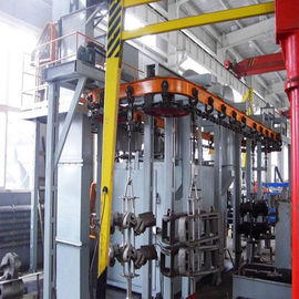 Overhead Chain Hanger Type Shot Blasting Machine Industrial Shot Blaster High Efficiency