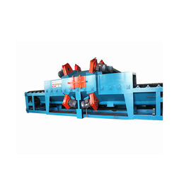 Pass Through Shot Blasting Equipment Abrasive Blasting Equipment Blue Color