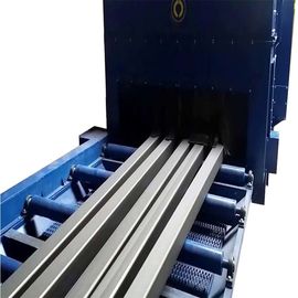 Non Toxic H Beam Steel Roller Conveyor Shot Blasting Machine
