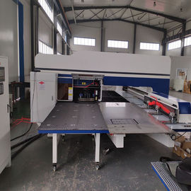 Hydraulic CNC Turret Punching Machine For Electrical Control Cabinet Panels