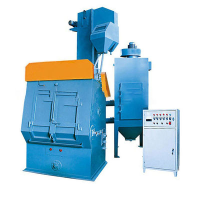 Q32 Crawler Tumble Belt Type Shot Blasting Machine For Steel Surface Treatment