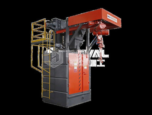 Double Type Q37 Hook Type Shot Blasting Machine For Lpg Cylinder