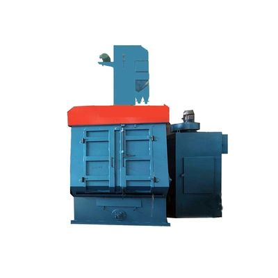 Q32 Crawler Tumble Belt Type Shot Blasting Machine For Steel Surface Treatment